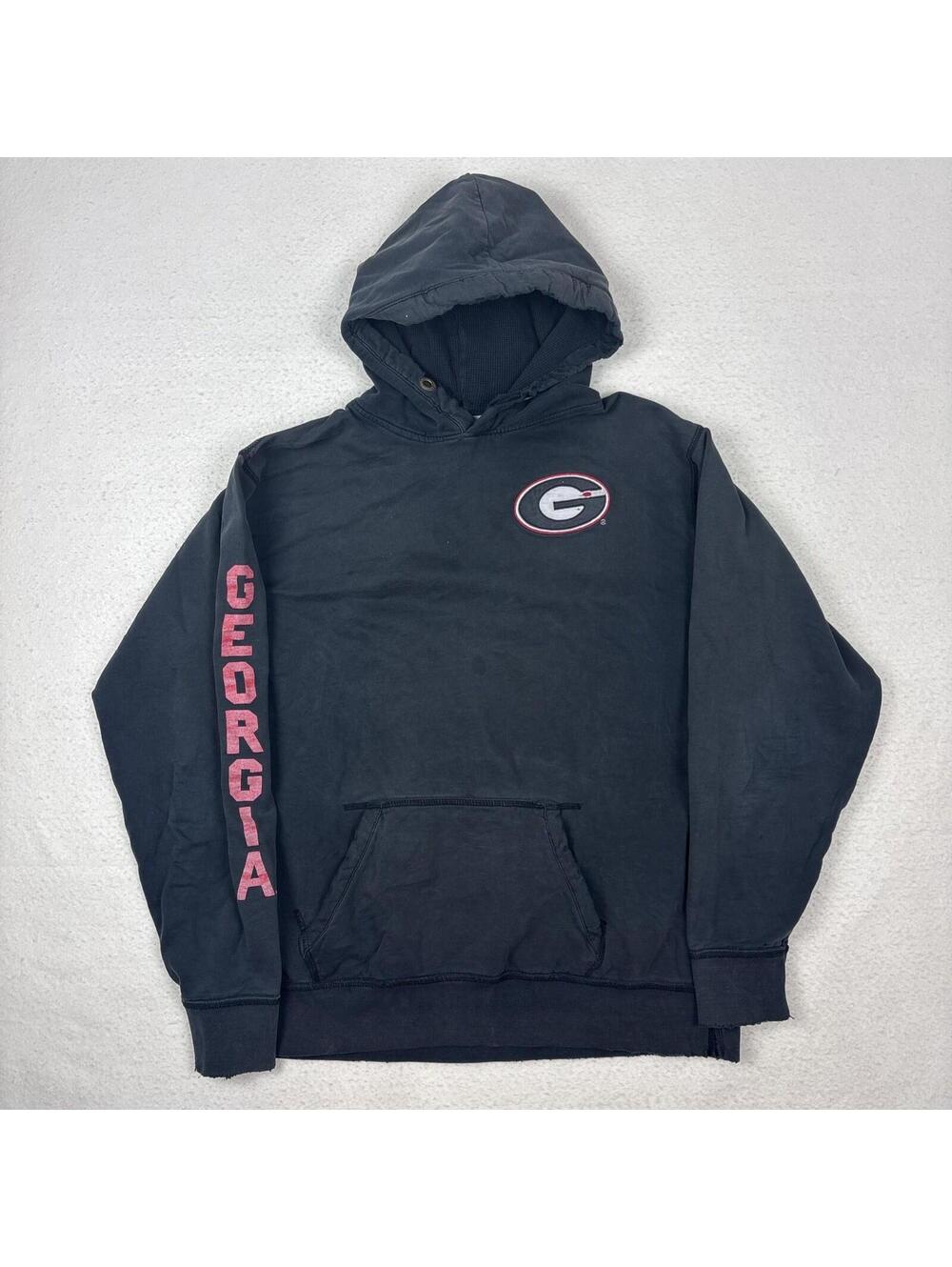 Vintage League Collegiate Outfitters Georgia Bulldogs XXL Hoodie Distressed Fade